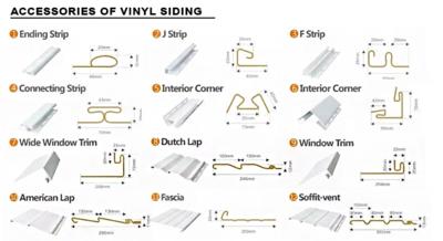 Connecting Strip for Vinyl Siding