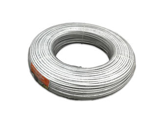 White Electric Fence Wire