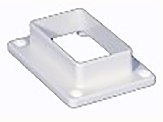 2"x3.5" Flat Rail Bracket