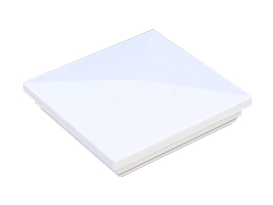 White Vinyl England Post Cap for 4"x4" Post