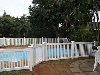FT-C02 Garden fence / Pool Fence by picket 7/8"x1-1/2"