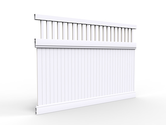 FT-F02 UV proof 6ftx8ft Vinyl Privacy Fence 