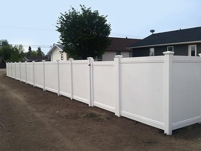 FT-F01 6ftx8ft Plastic PVC Vinyl Privacy Fence Panels