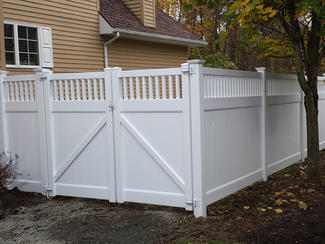 FT-F02 UV proof 6ftx8ft Vinyl Privacy Fence 