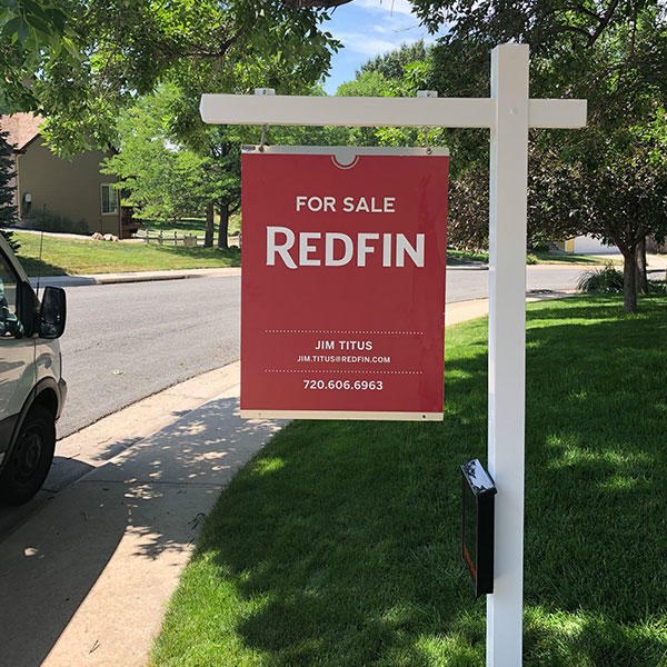 Real Estate Sign Post