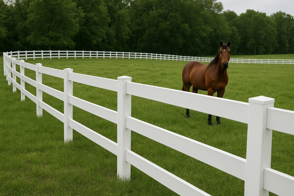 What is Vinyl Horse Fencing?
